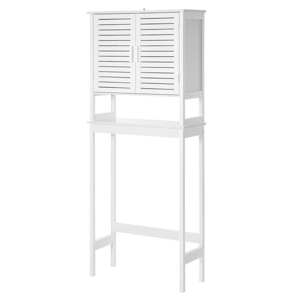 Red Barrel Studio® Solid Wood Freestanding OverTheToilet Storage